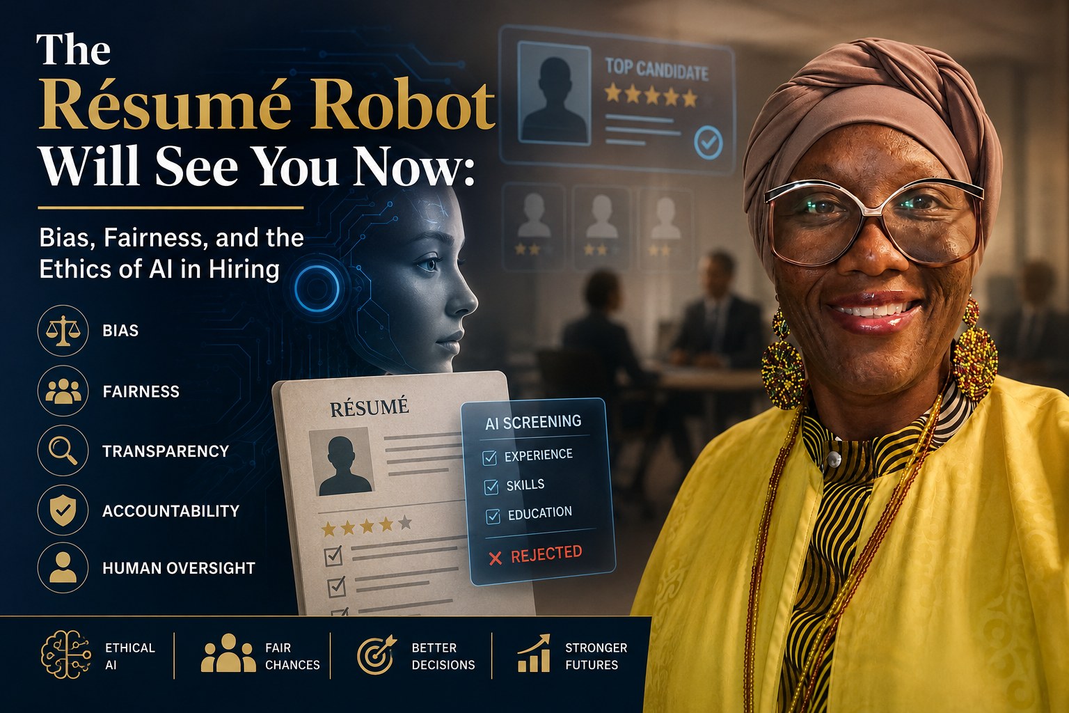 The Résumé Robot Will See You Now: Bias, Fairness, and the Ethics of AI in Hiring